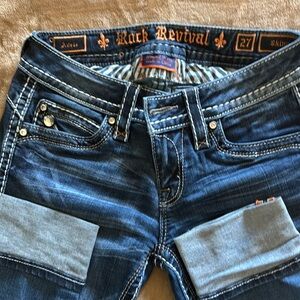 Rock revival size 27 jeans